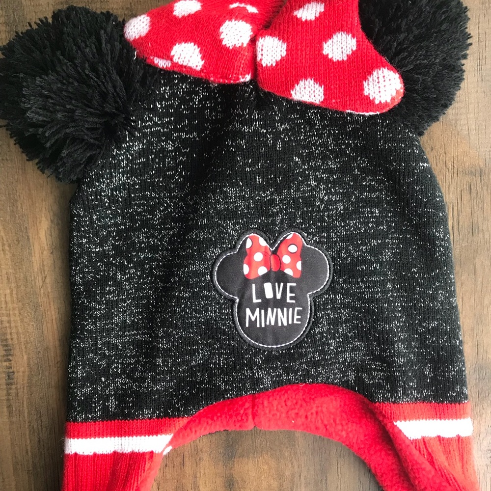 Girls Minnie Mouse hat